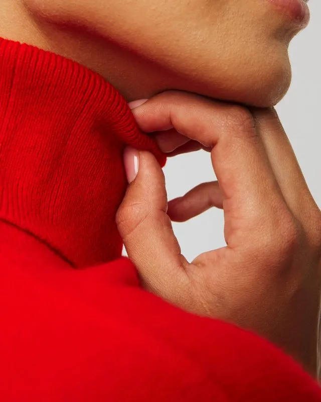Maglione a collo alto in cashmere da donna Kujten Mavis