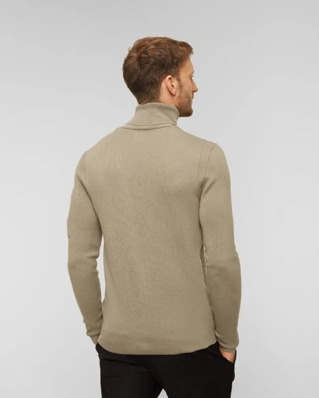 Maglione a collo alto in lana da uomo C.P. Company