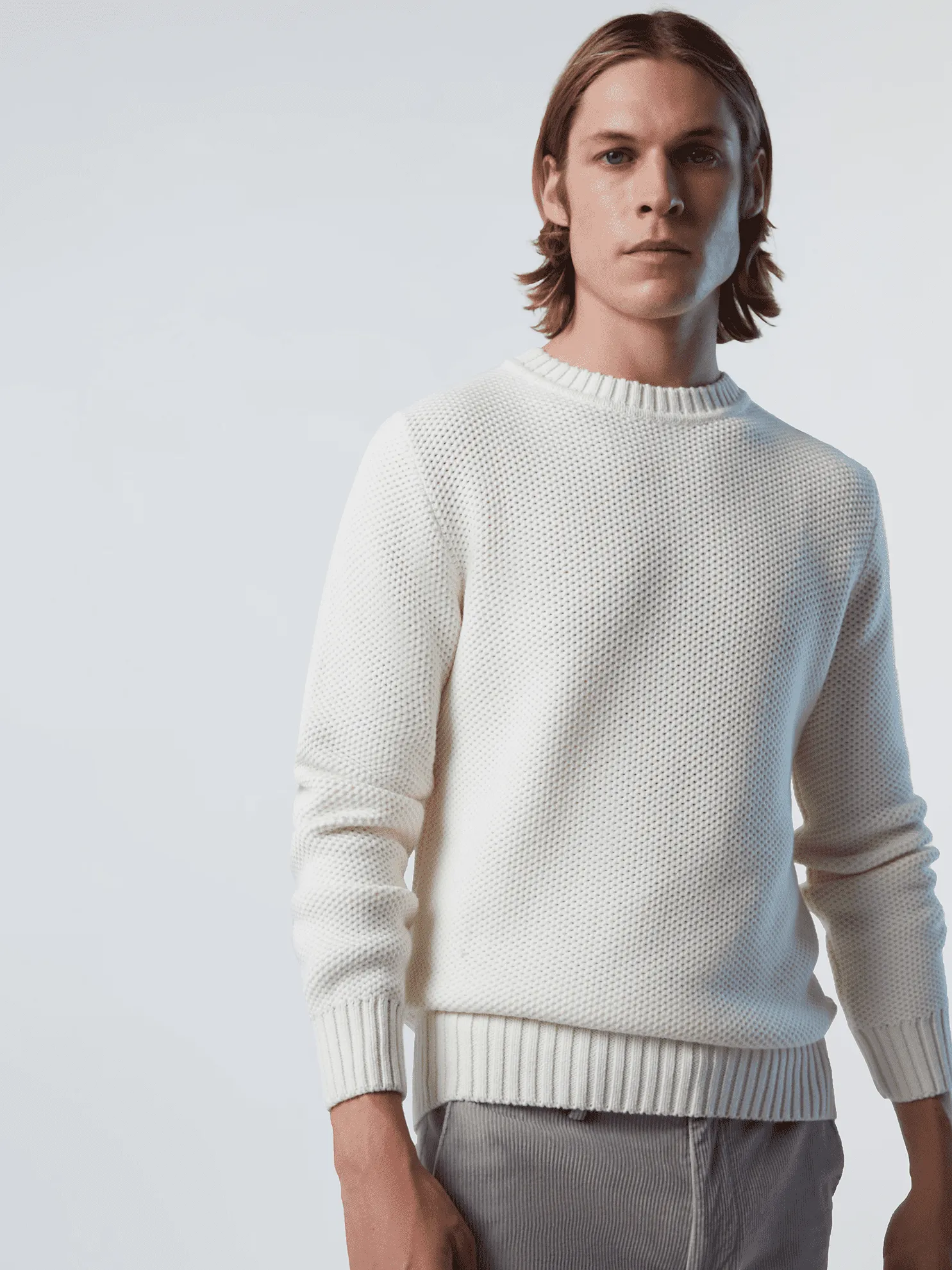 MAGLIONE DA UOMO NORTH SAILS 5GG KNITWEAR MARSHMALLOW 699900 0105