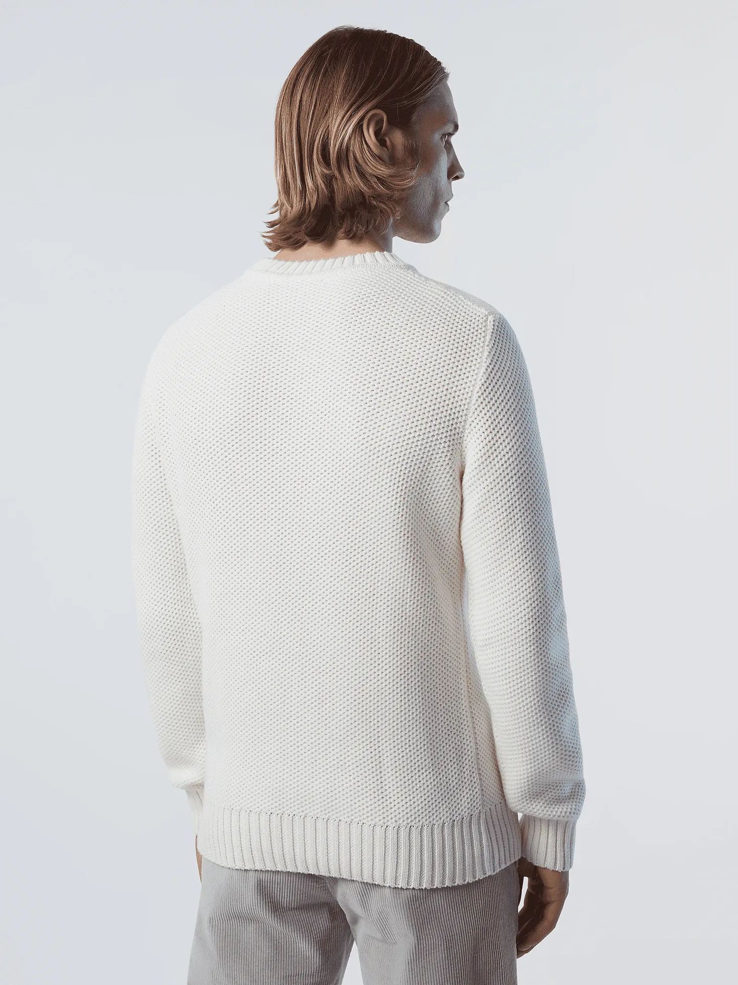 MAGLIONE DA UOMO NORTH SAILS 5GG KNITWEAR MARSHMALLOW 699900 0105
