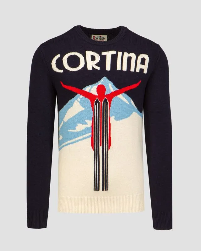 Maglione di lana da uomo MC2 Saint Barth Heron C