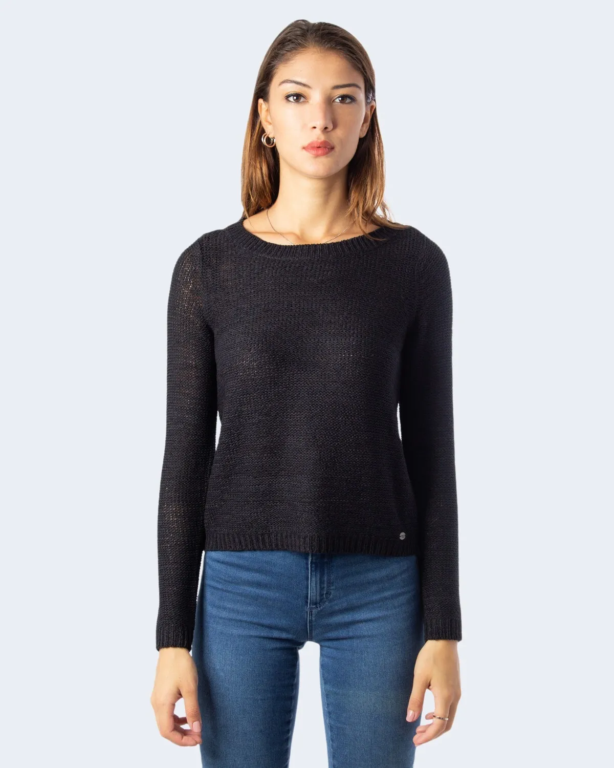 Maglione Only ONLGEENA XO L/S KNT NOOS Nero