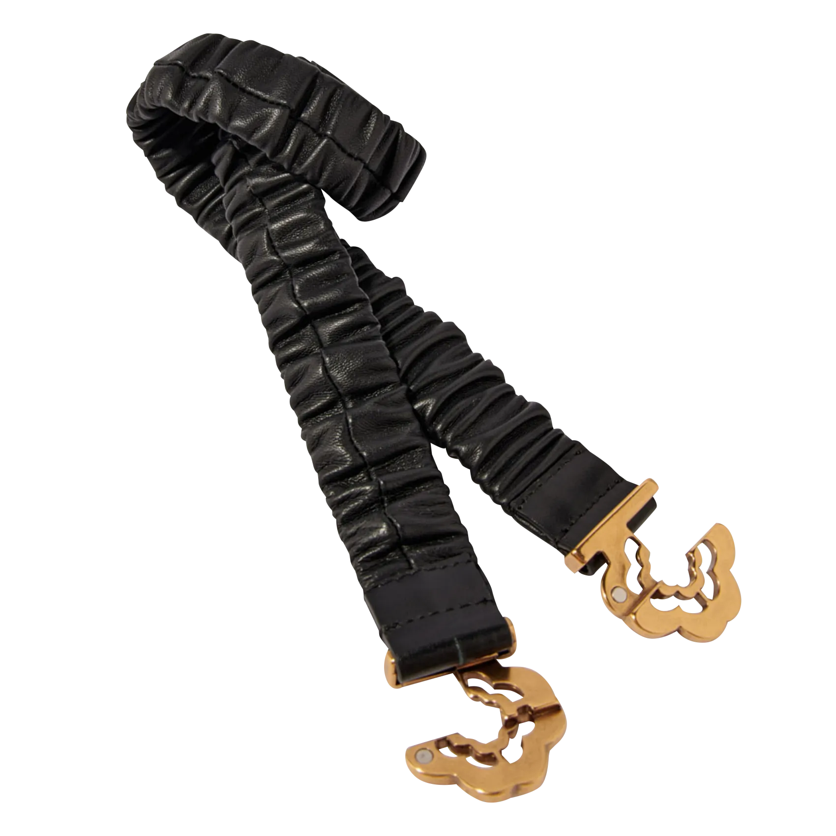  MAJE   STRETCH CLOVER - - 100 Pelle,- Fibbia élégante in pelle con dettagli dorati,- Larghezza: 2,3 cm,- Prodotta in Italia. | 