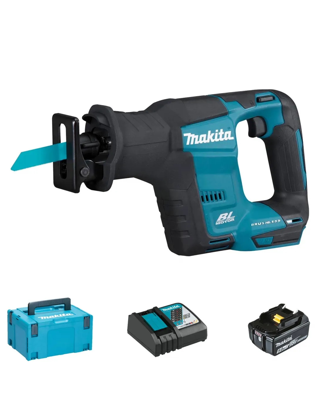 Makita Seghetto Dritto 18V e 18Vx2 DJR188ZJ
