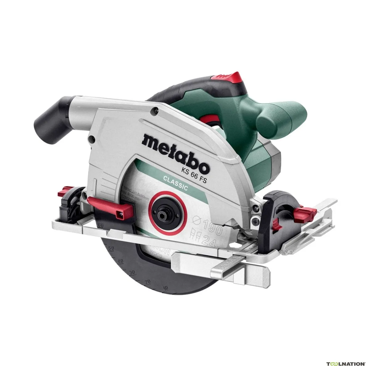 Metabo 601066500 KS 66 FS Sega circolare 1500 Watt 66 mm in MetaBox 340