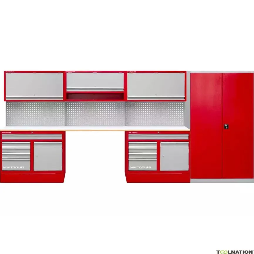 Metal Works 856001056 PRACO3550K Mobili da officina 4,4M con armadio