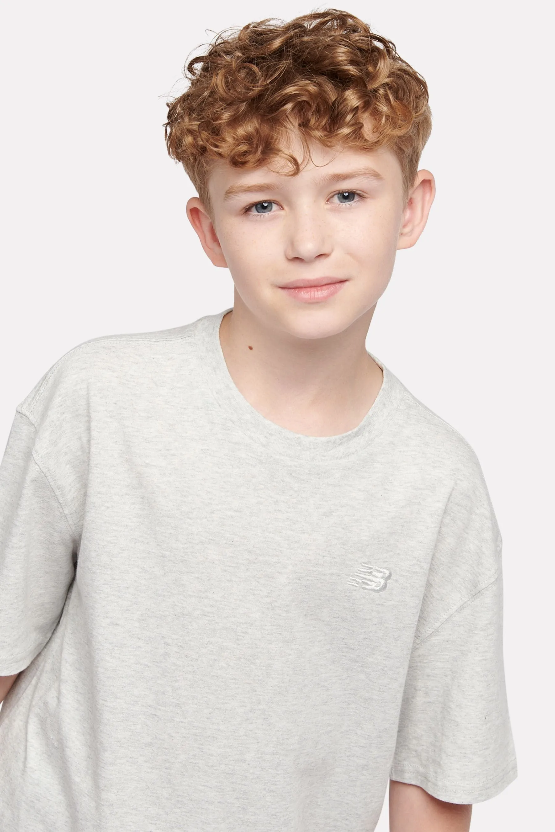 New Balance Bambino Logo Piccolo T-Shirt    
