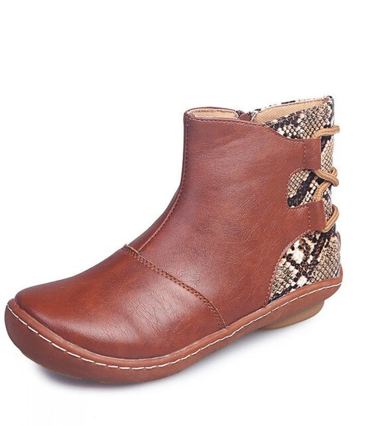 Nuove scarpe autunnali Stivali da donna Stivali morbidi e comodi in pelle Pu Stivaletti femminili per le donne Stivali invernali