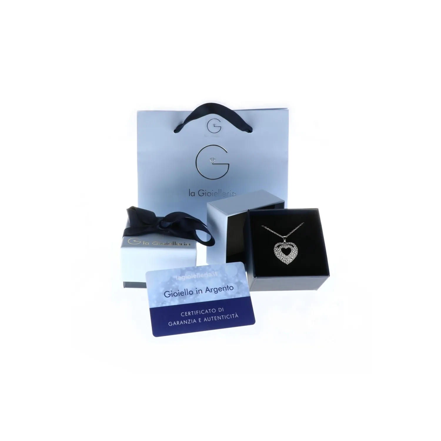 Orecchini in argento fashion con pietre