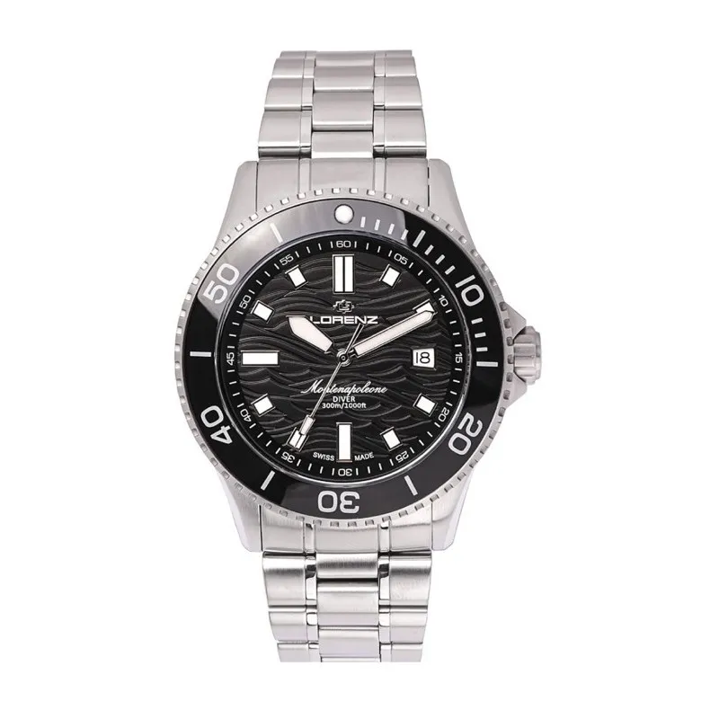 OROLOGIO UOMO LORENZ DIVER MONTENAPOLEONE 300 METRI 090010AA