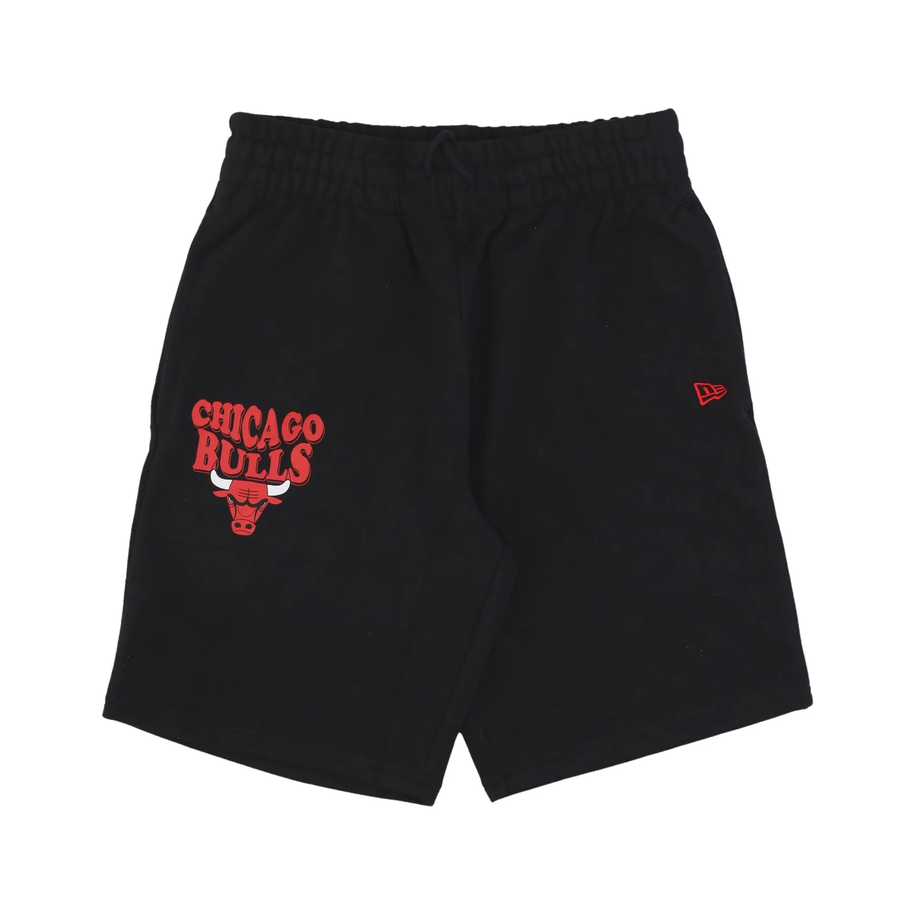 Pantalone Corto Tuta Uomo Nba Script Oversize Shorts Chibul Black/front Door Red