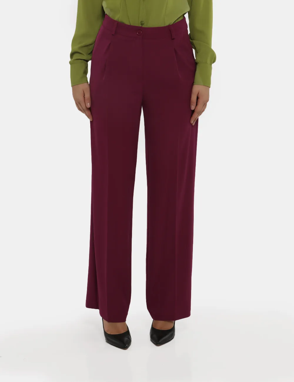 Pantalone Vougue viola prugna
