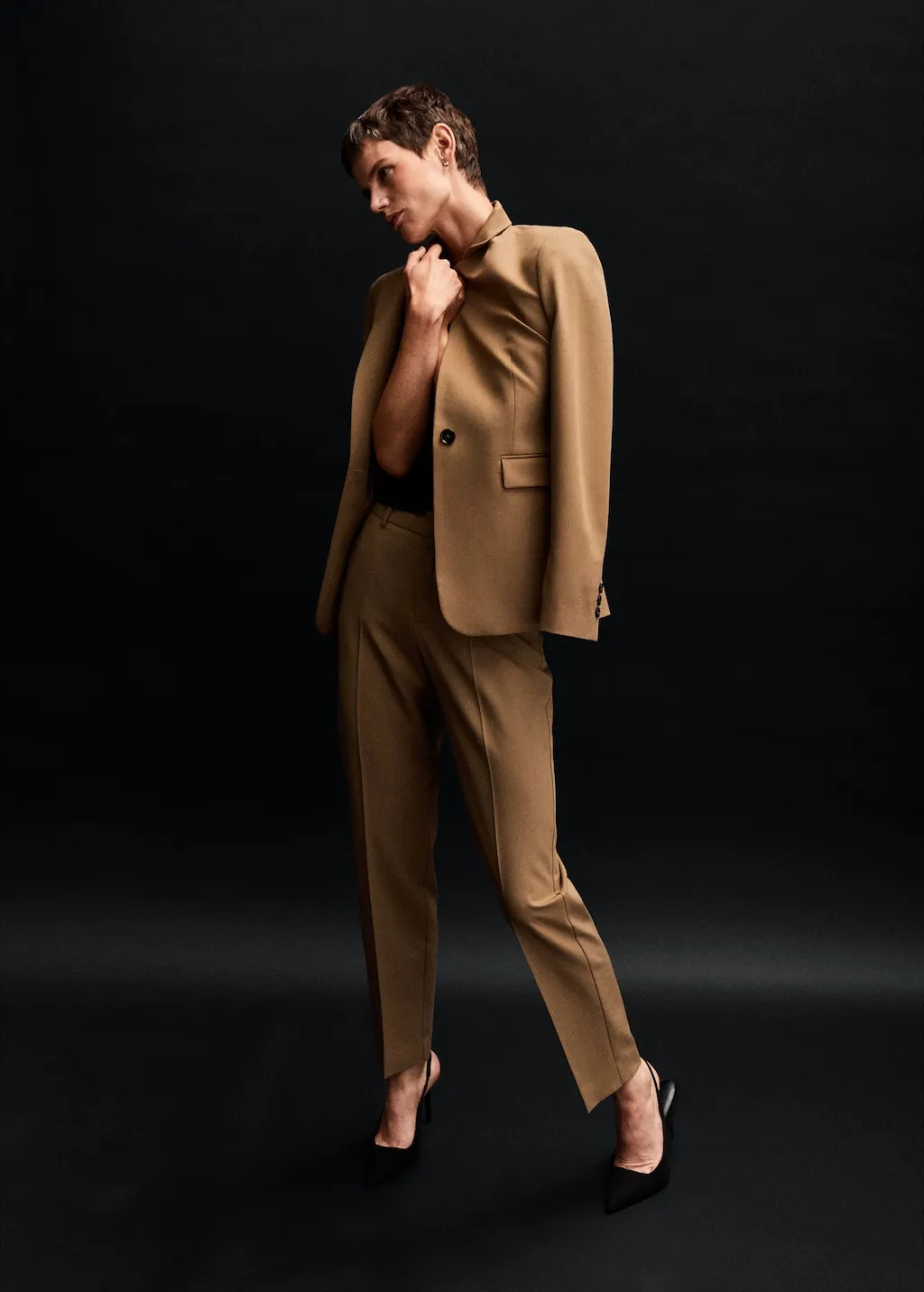 Pantaloni completo pinces