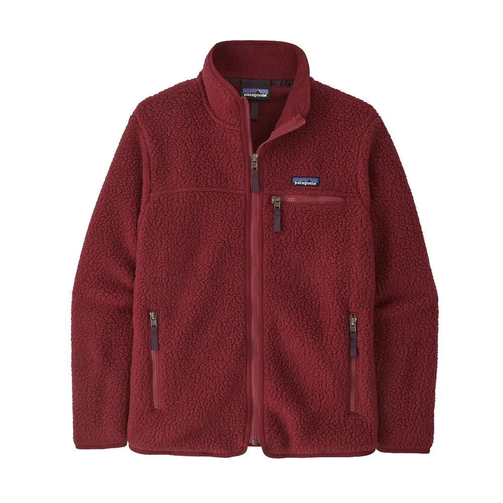 Patagonia Fleece Retro Pile Rosso Donna