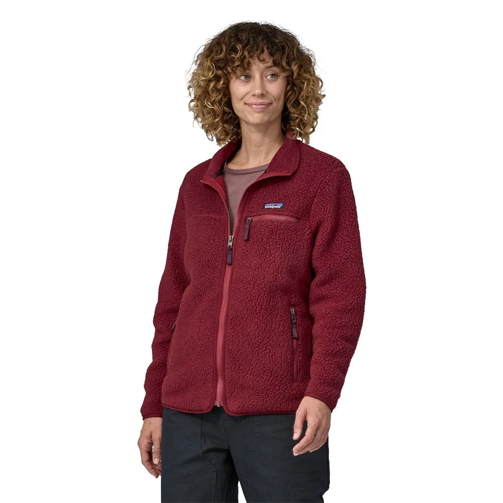 Patagonia Fleece Retro Pile Rosso Donna