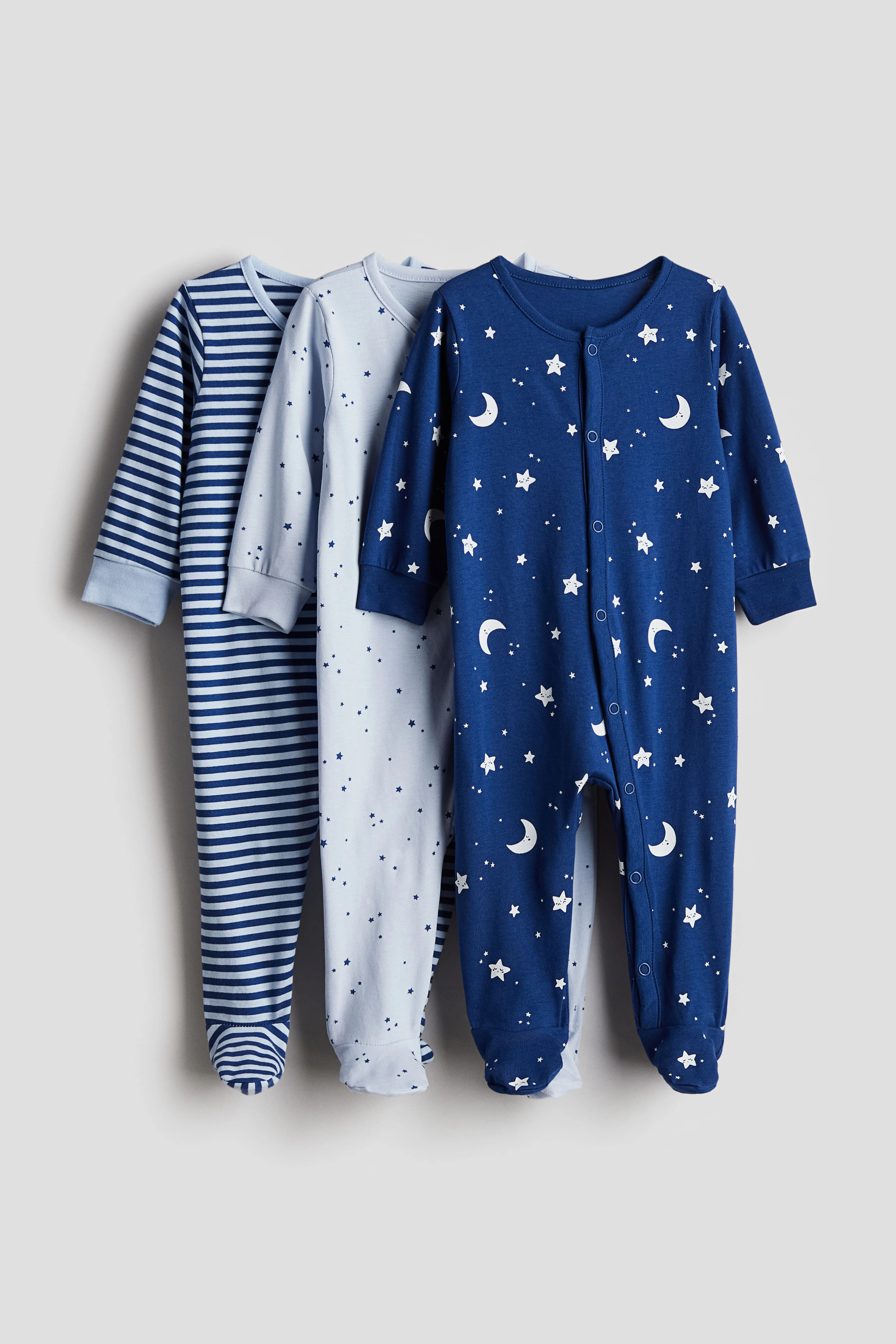 Pigiamini in cotone 3 pezzi