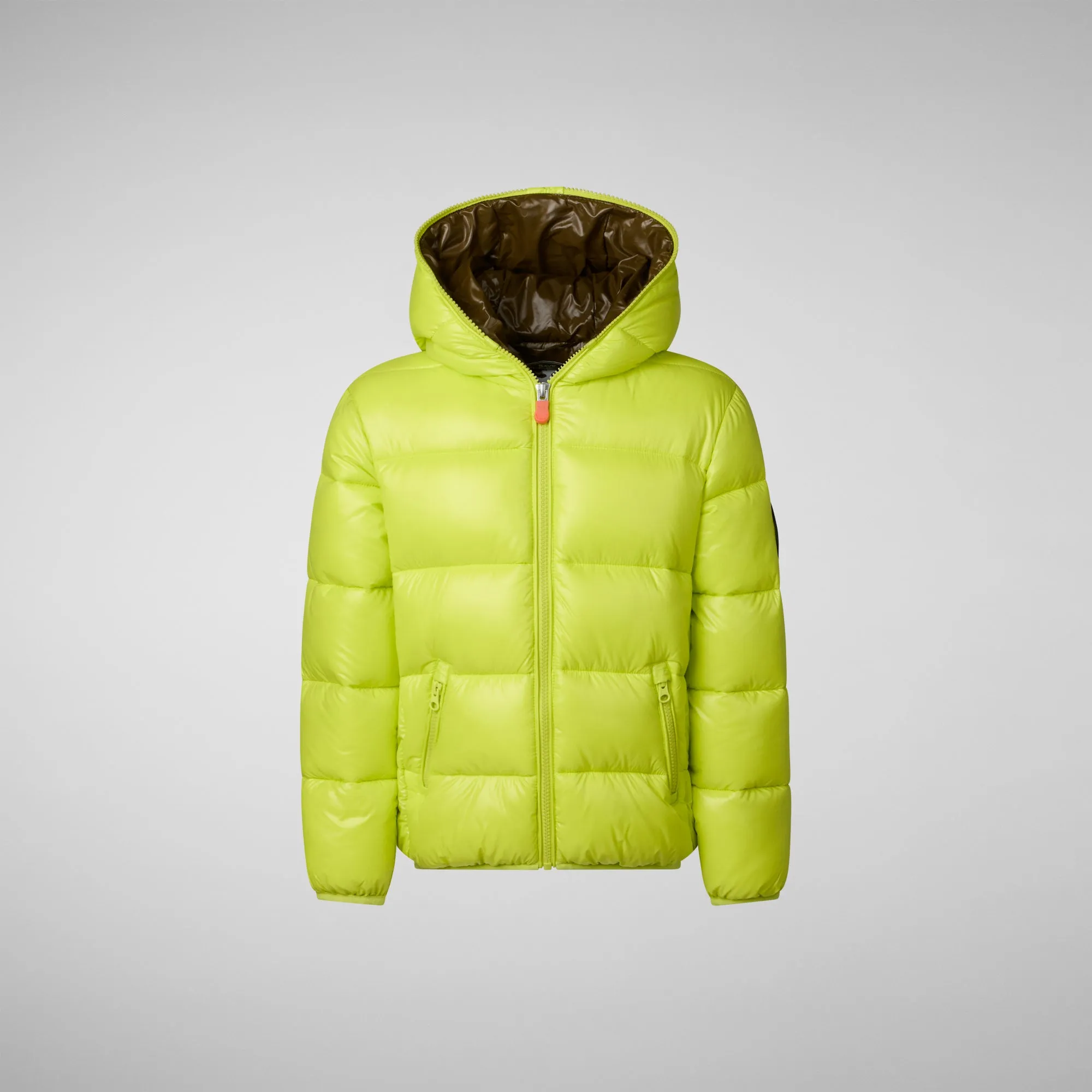 PIUMINO ANIMAL FREE BAMBINA KATE VERDE LIME