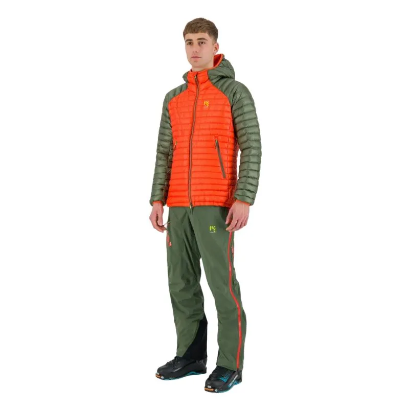 Piumino Karpos ALAGNA DOWN (Arancio piccante/Timo) uomo