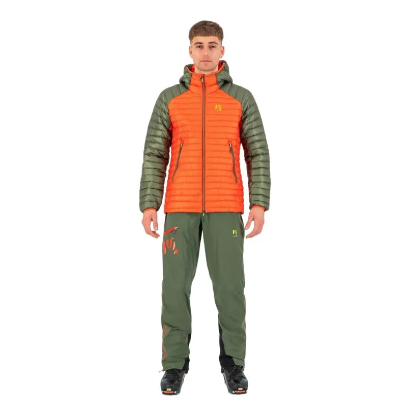 Piumino Karpos ALAGNA DOWN (Arancio piccante/Timo) uomo