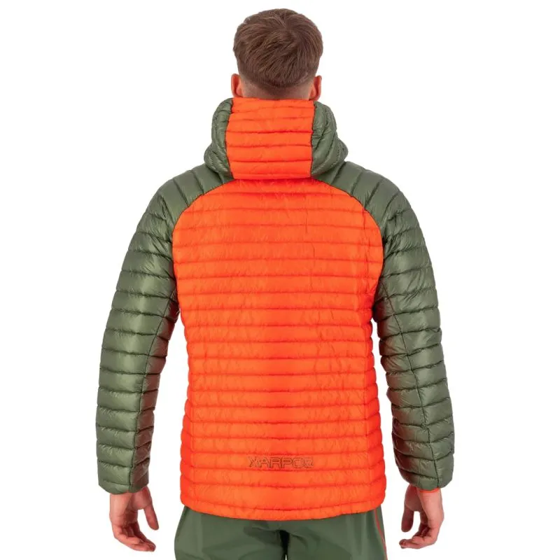 Piumino Karpos ALAGNA DOWN (Arancio piccante/Timo) uomo