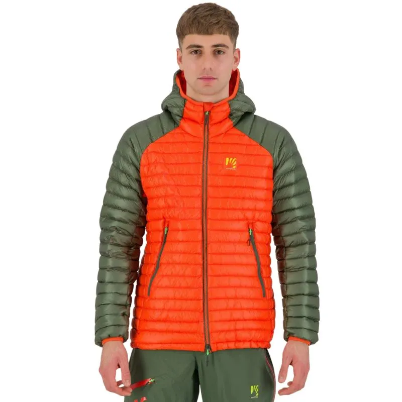 Piumino Karpos ALAGNA DOWN (Arancio piccante/Timo) uomo
