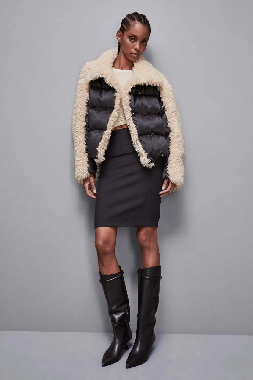 Piumino over in nylon     