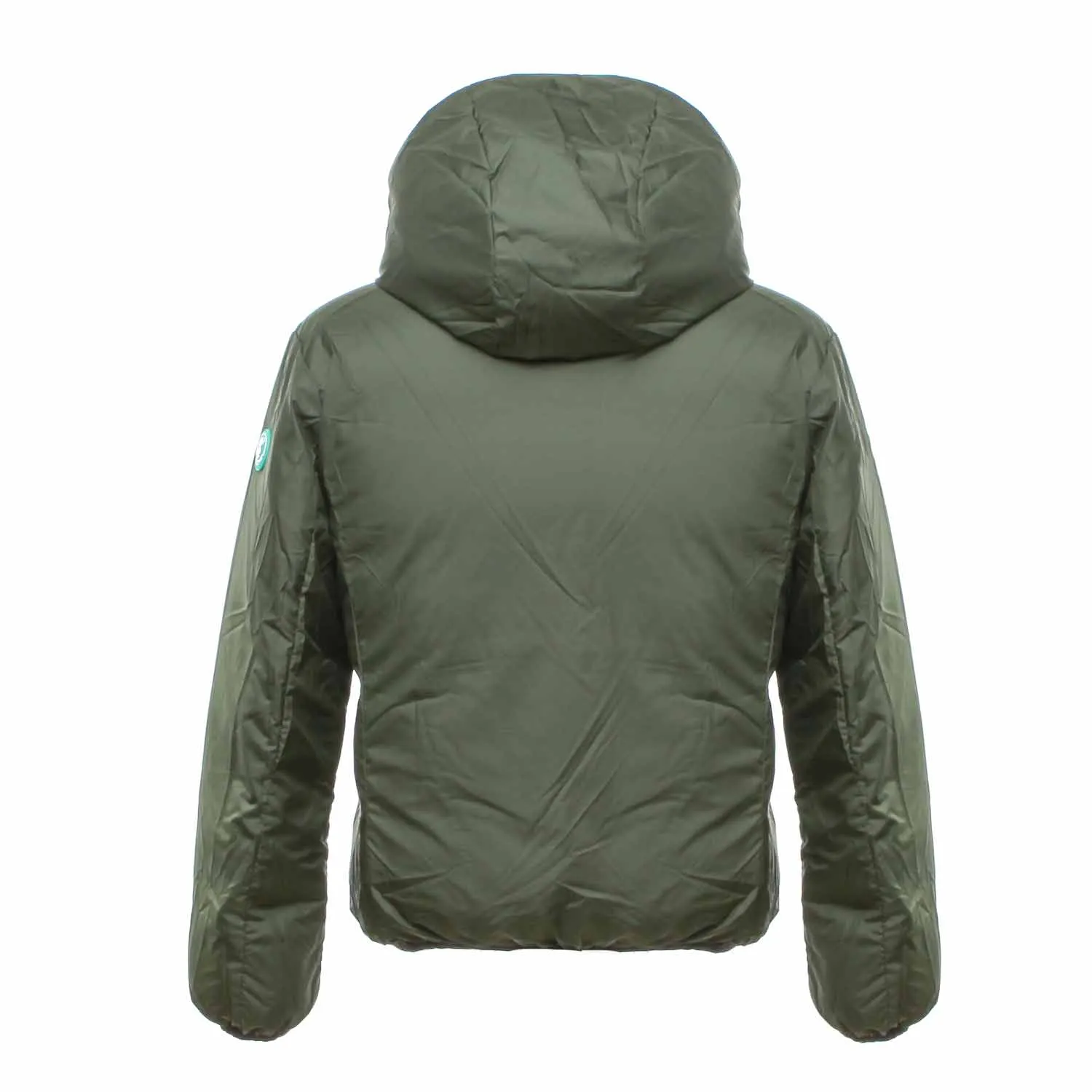 Piumino Unisex Verde E Nero Bambino E Teenager