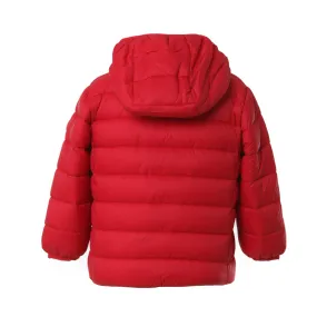 Piumino Wally Rosso E Bianco Bimbo E Bimba