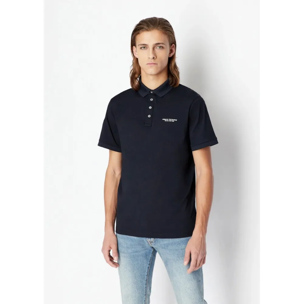 Polo in jersey Milano/New York Armani exchange