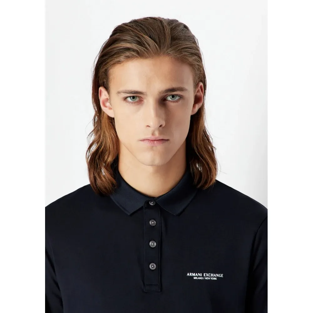 Polo in jersey Milano/New York Armani exchange