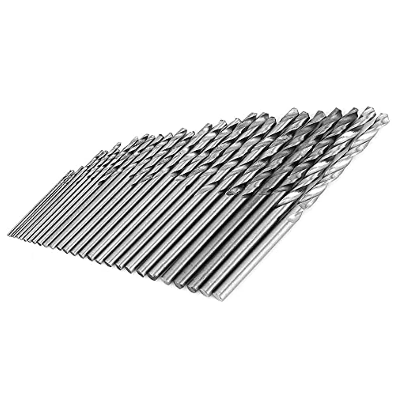 Punta elicoidale, 16 pezzi 0.8-1.5mm HSS Utensile elettrico a gambo dritto Punte elicoidali Trapano di precisione Kit fai da te 