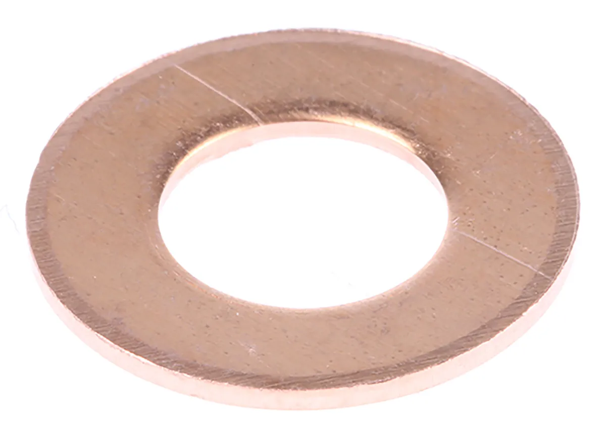 Rondelle RS PRO, in Rame Liscio, per vite/bullone M10, Ø esterno 13.70mm