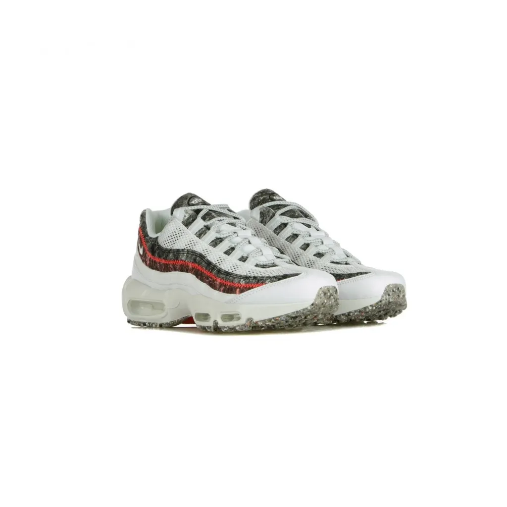 scarpa bassa uomo air max 95 WHITE/PHOTON DUST/BRIGHT CRIMSON