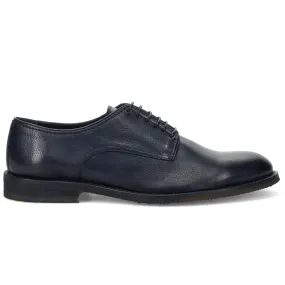 Scarpa derby da uomo Jerold Wilton in morbida pelle blu
