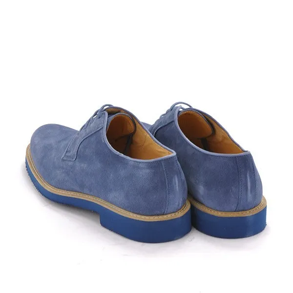 Scarpa uomo Exton Allacciata F.do Micro 9193 Camoscio Jeans