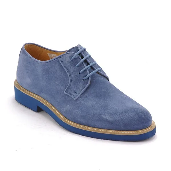 Scarpa uomo Exton Allacciata F.do Micro 9193 Camoscio Jeans