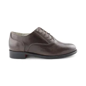 Scarpe Francesine in pelle testa di moro