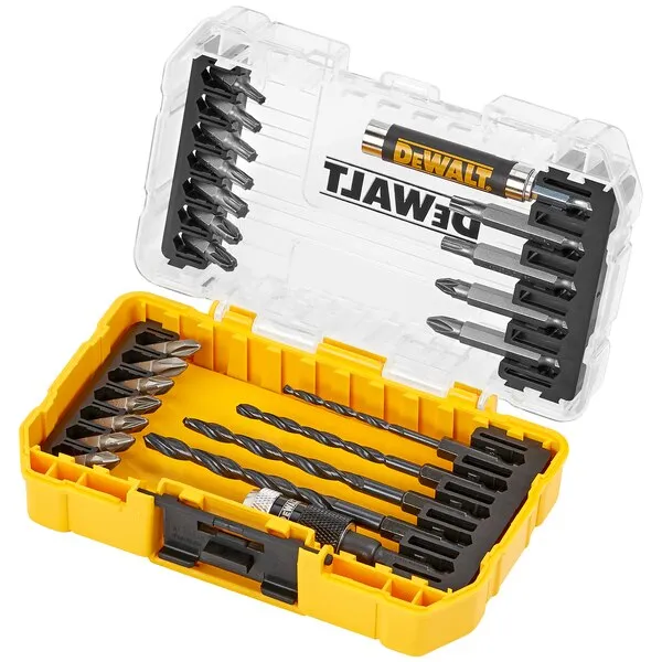 Set per avvitamento e foratura DeWALT in Acciaio rapido, Ø da 3mm a 6mm, 25 pezzi