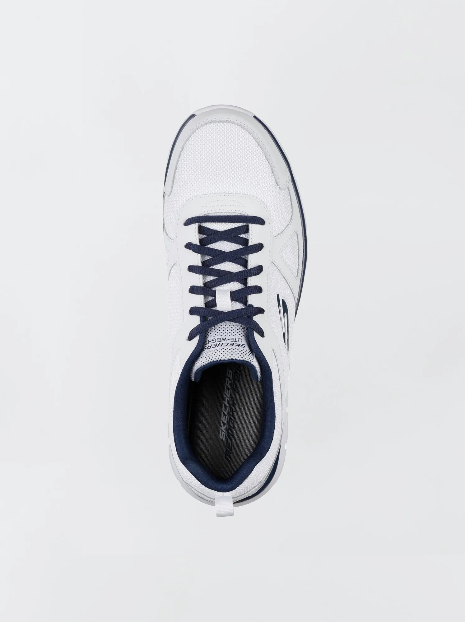 Sneakers 'mesh track' 'Skechers' - bianco