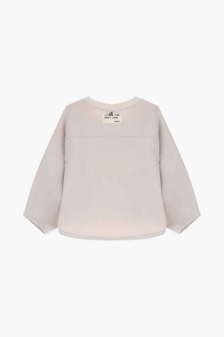  Soft t-shirt with 3/4 sleeves    