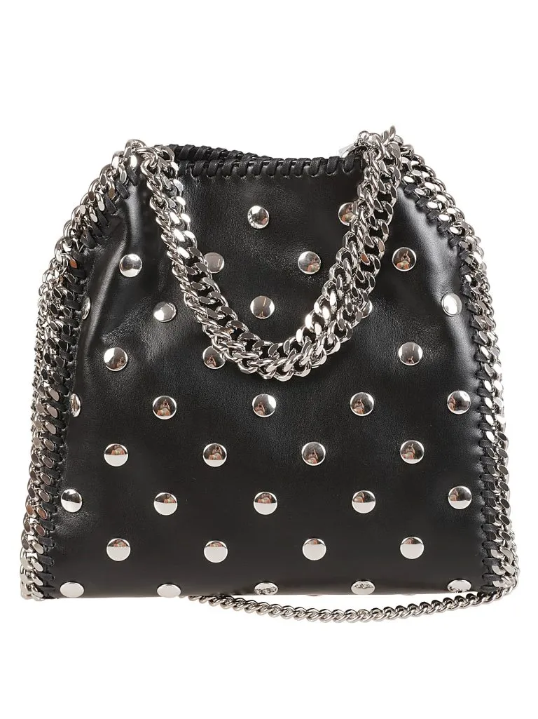 STELLA McCARTNEYMini Tote Eco Shaggy Deer Black