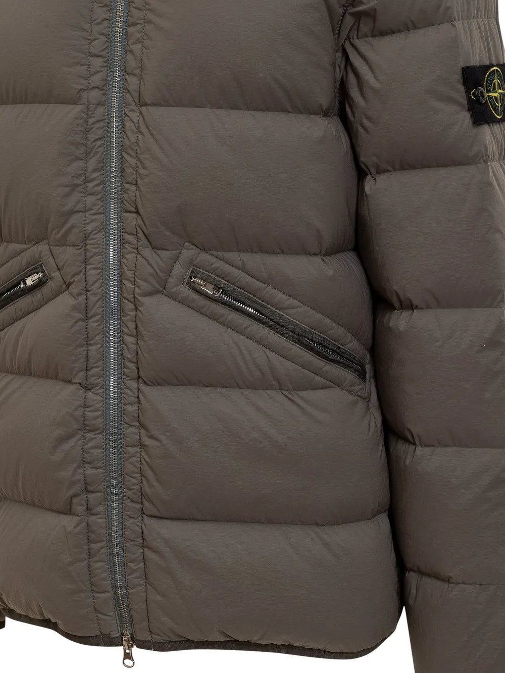 STONE ISLAND Piumino con Logo  