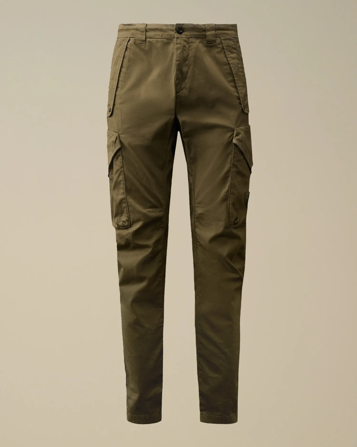 Stretch Sateen Ergonomic Lens Cargo Pants