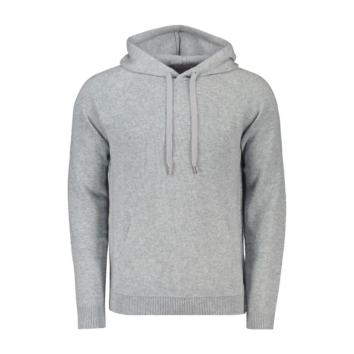      SUN 68 MAGLIONE CON CAPPUCCIO IN LANA E CACHEMIRE  
