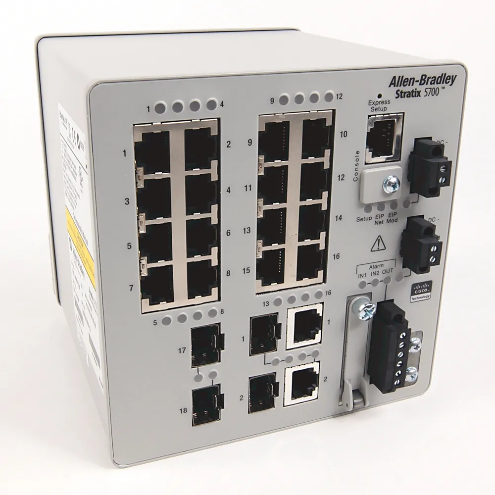 Switch Ethernet Allen Bradley, 20 porte