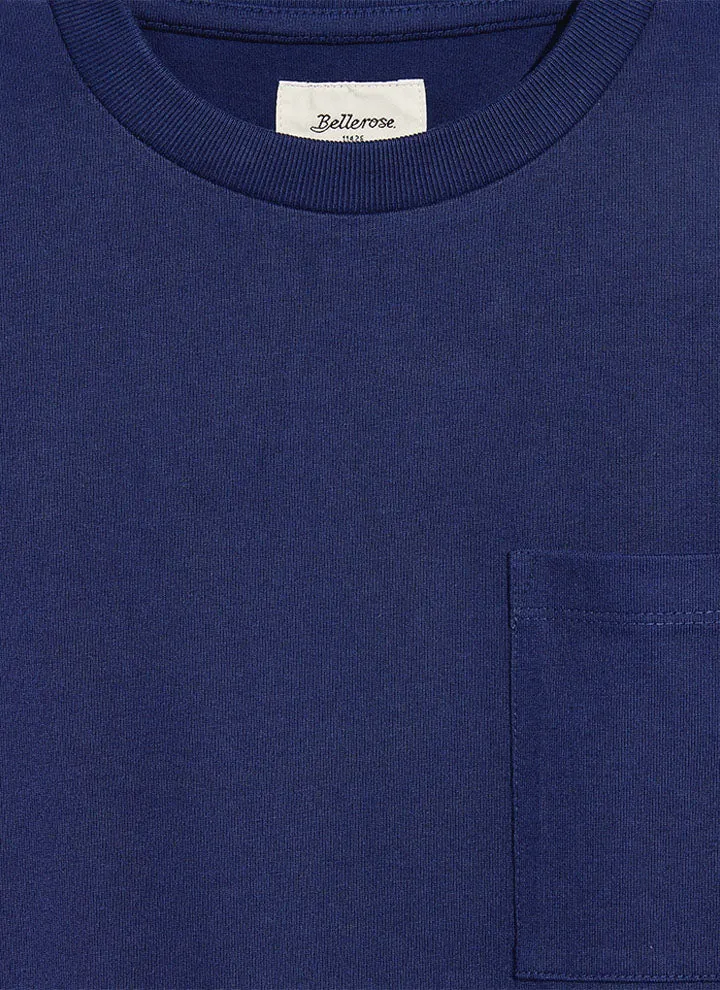 t-shirt Camo taschino blu
