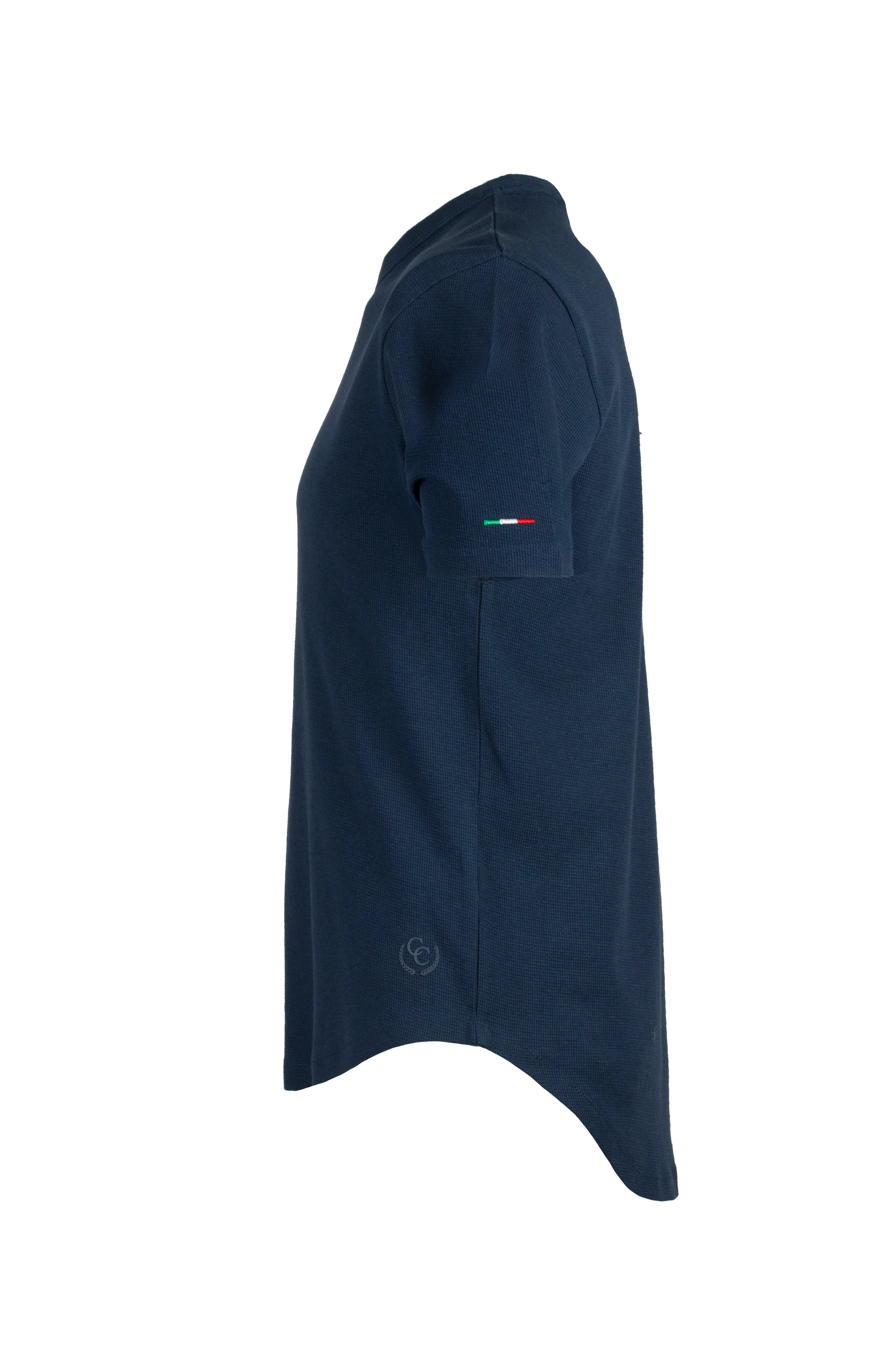 T-Shirt in cotone nido d'ape
