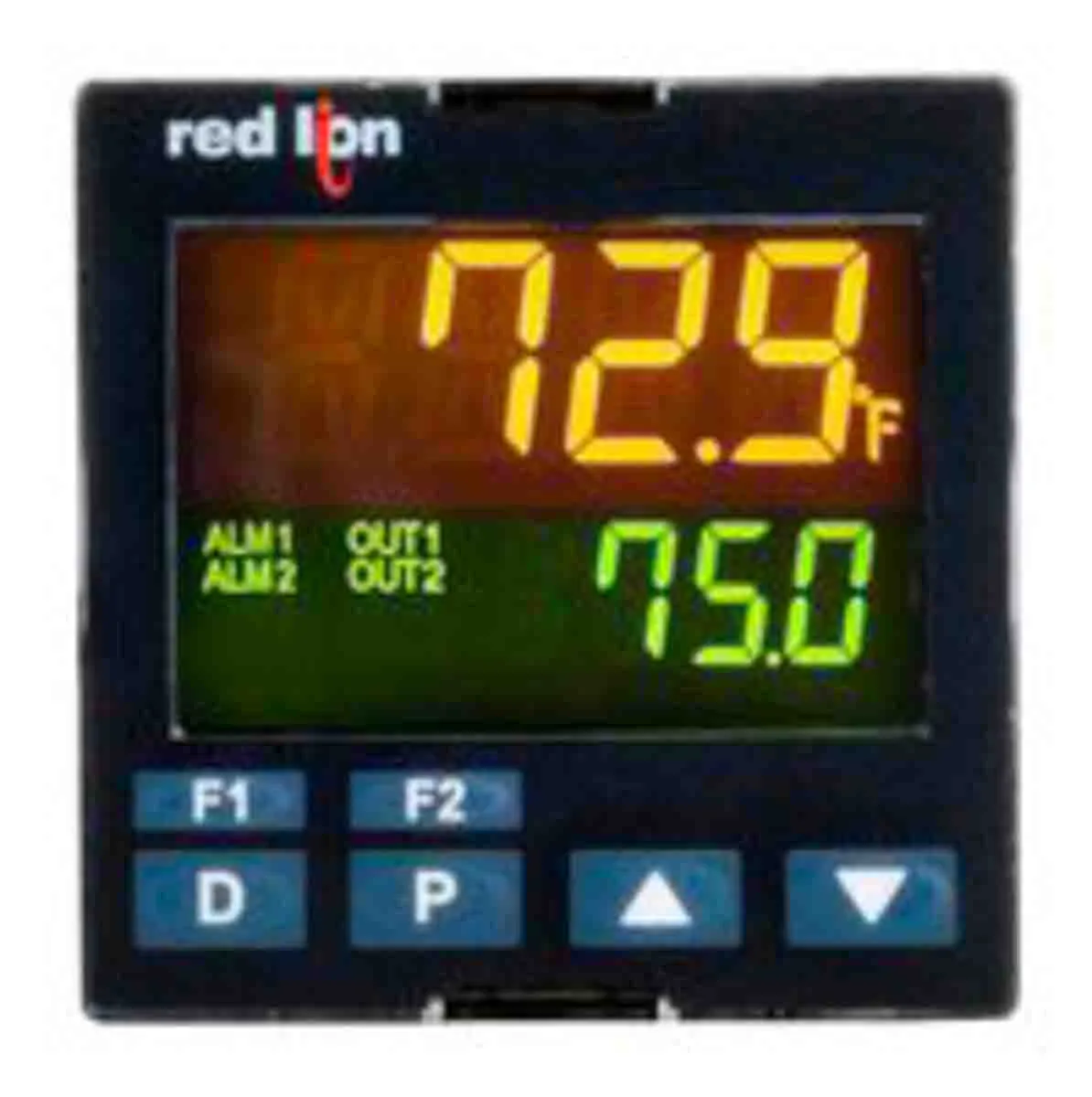 Termoregolatori PID Red Lion PXU, 24 V c.c., 48 x 48mm, 1 uscita 0 → 10 V
