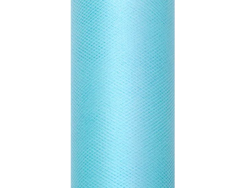 Tessuto in tulle azzurro 9m x 30cm