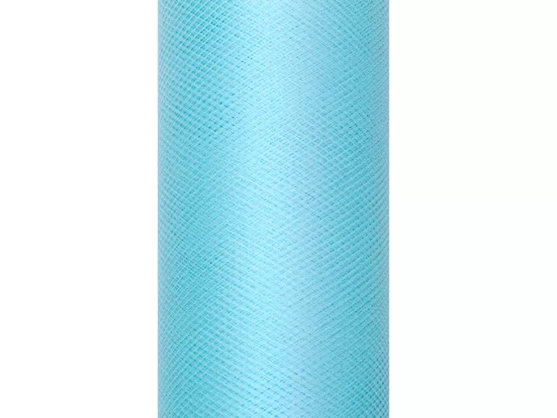 Tessuto in tulle azzurro 9m x 30cm